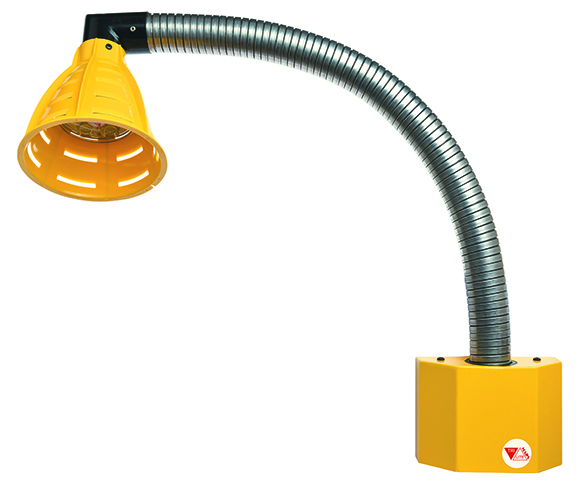 Lampara de Anden Flexible Cuello de Cisne