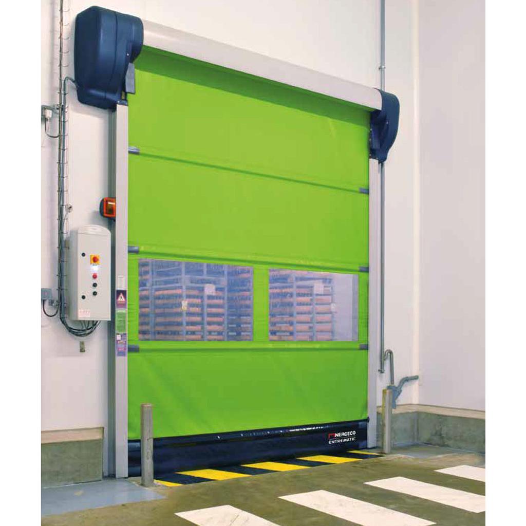Puerta Rapida Enrollable de Lona de PVC Marca Nergeco R Food 5