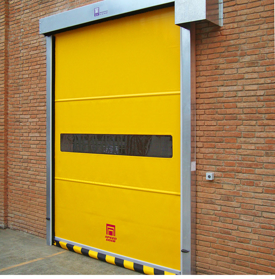 Puerta Rapida Enrollable de Lona de PVC, Marca Speed Door Modelo SD EP