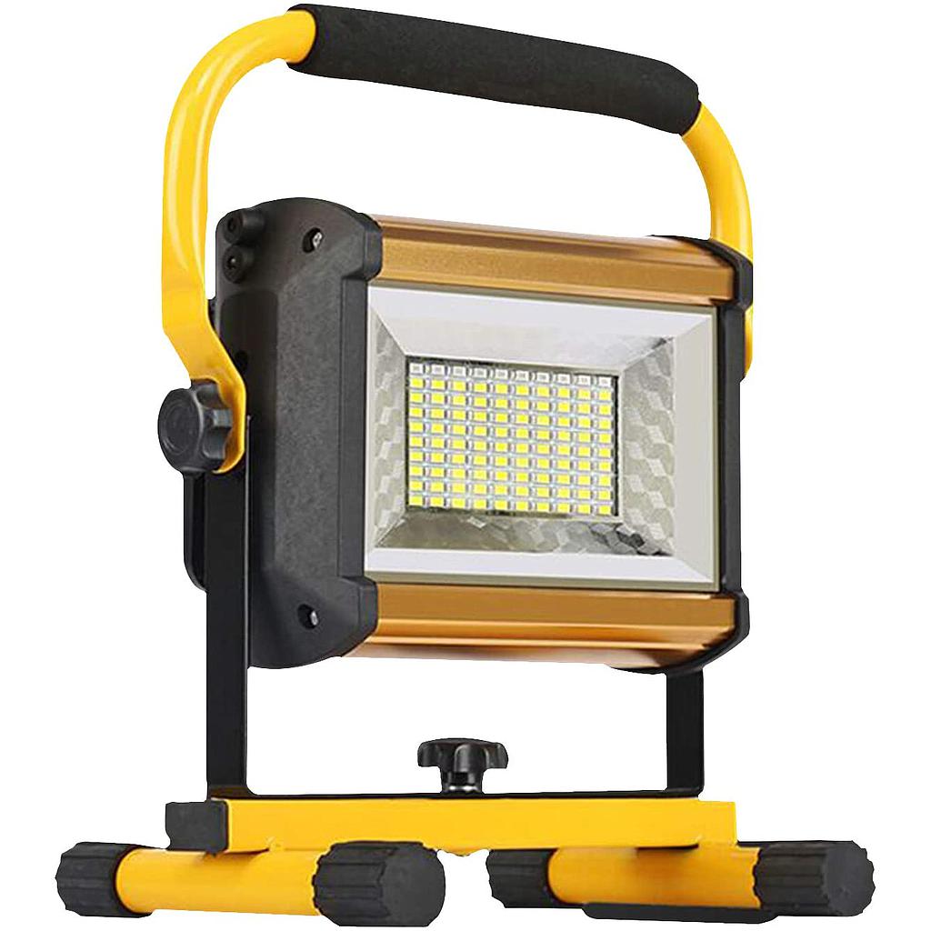 Lampara de Trabajo Portatil LED100W, Bateria Recargable