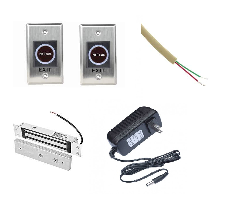 Kit Electroiman Para Puertas Batientes