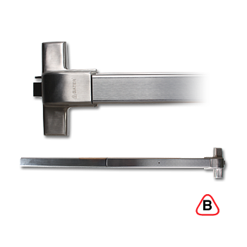 Barra Antipánico en Acero Inoxidable de Sobreponer Gater
