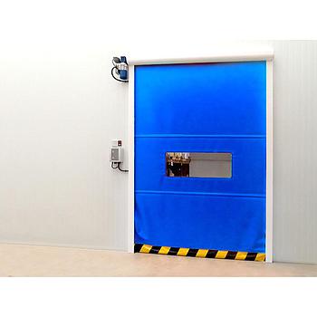 Puerta Rapida Enrollable de Lona de PVC, Marca Ferroflex