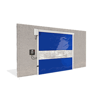 Puerta Rapida Enrollable de Lona de PVC Marca Motorline