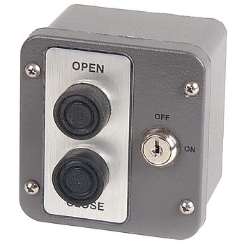 Botonera Open/Close Con Bloqueo Por Llave