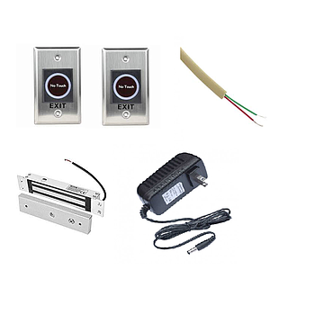 Kit Electroiman Para Puertas Batientes