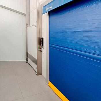 Puerta Rápida Enrollable Frigorífica de Congelacion INFRACA